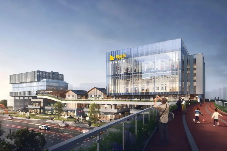 再添新地標！聯(lián)誠發(fā)LED屏點亮泰安薈品倉城市奧萊廣場
